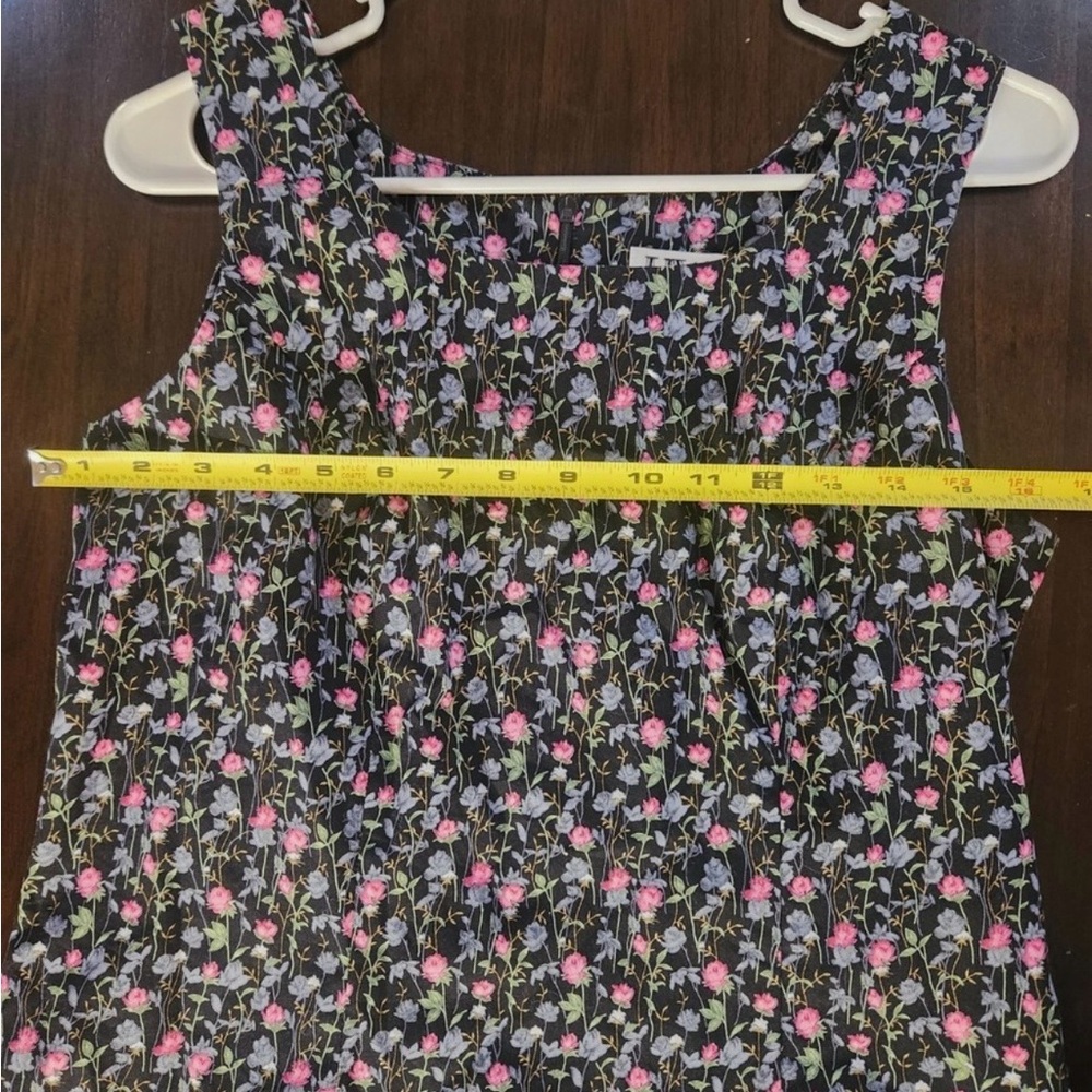 HW NEW YORK Floral Midi Dress - Pink and Black - Picture 9 of 9